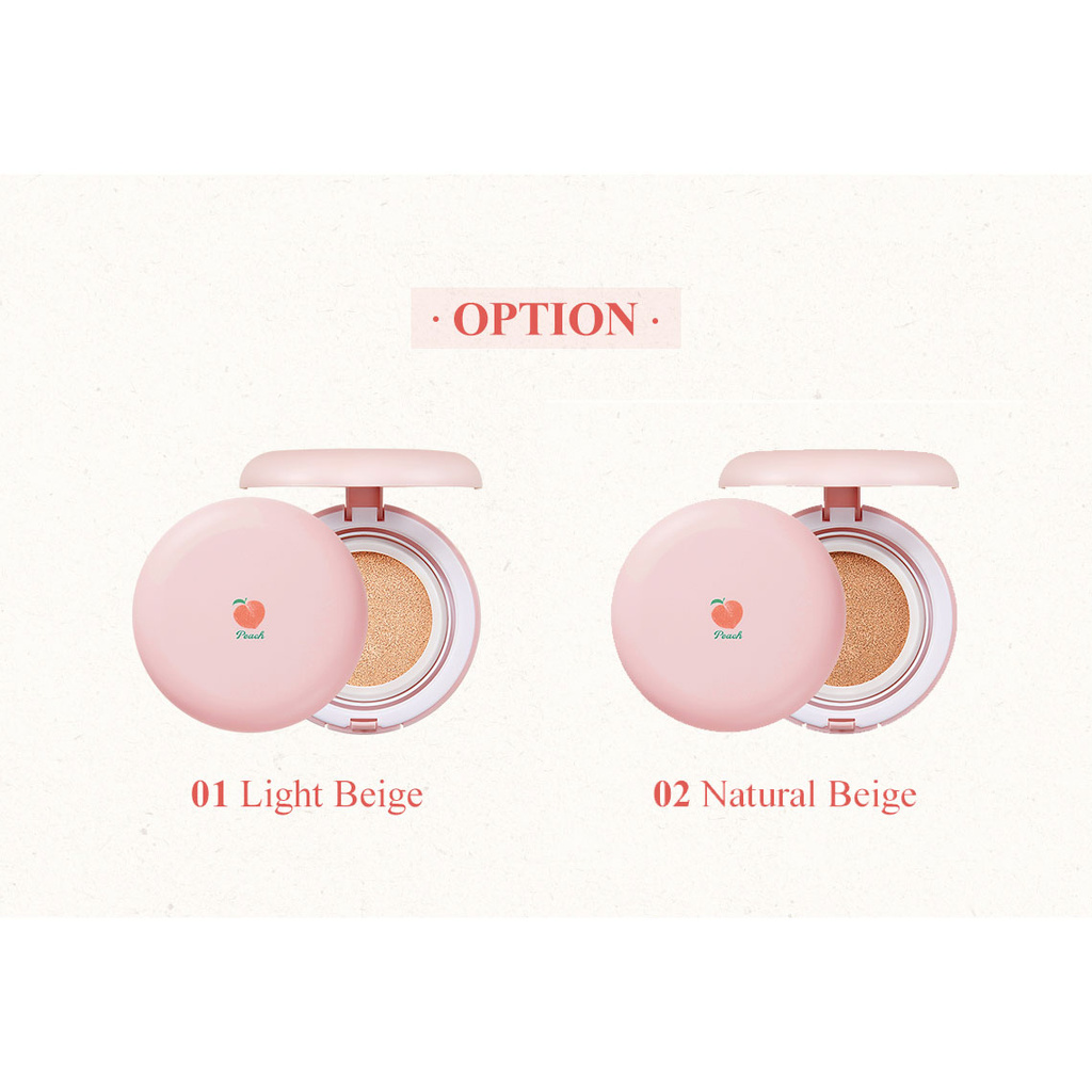 Skinfood Peach Cotton Blur Cushion SPF50+/PA+++ 15g | BigBuy360 - bigbuy360.vn