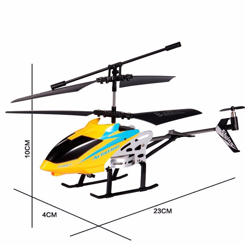 Máy bay điều khiển từ xa loại nhỏ 2.5 Channel QF810 (màu ngẫu nhiên)(Kingmart68)