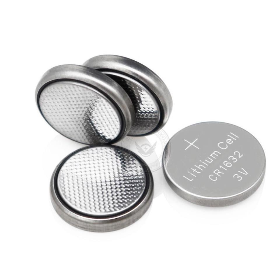 Bộ 4 viên pin cúc áo CR1632 dự phòng thay thế cho cảm biến áp suất lốp, chìa khóa Ô tô Carvietnam - Chính hãng