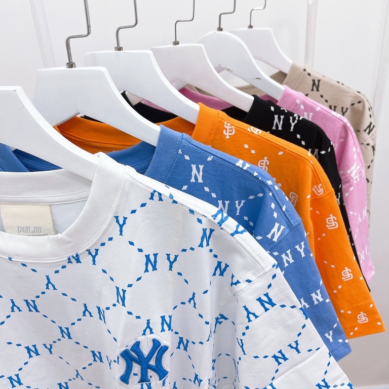 Áo Thun MLB NY Monogram Diamond Tee VNXK - ÁO PHÔNG HÀNG XUẤT DƯ NY015