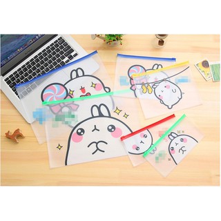 Túi zip Thỏ Trắng siêu cute 3 size