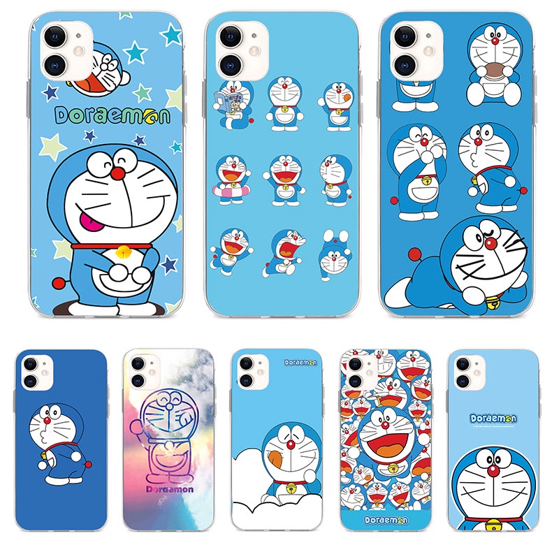 Ốp Điện Thoại Silicon Họa Tiết Doraemon Cho Xiaomi Redmi 10 10A 10C Note 11 Pro 11s