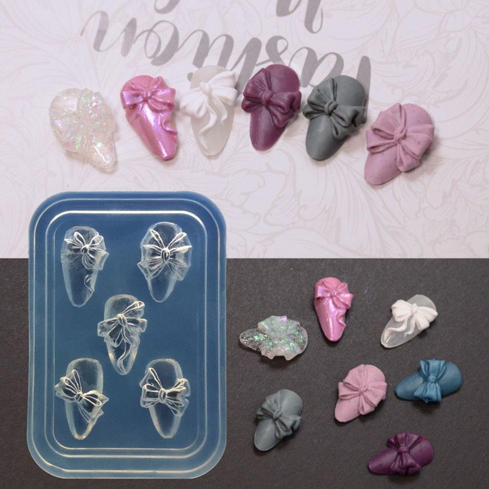 OCEANMAP Khuôn Silicone Tạo Hình Bướm Trang Trí Móng Tay Nghệ Thuật