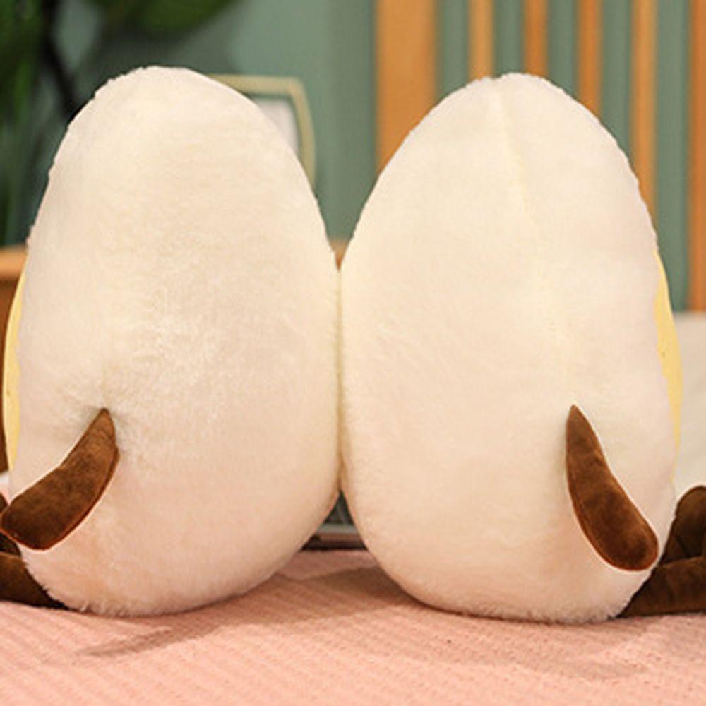 Đồ Chơi Nhồi Bông Hình Quả Trứng Luộc Ngộ Nghĩnh Cho Bé
