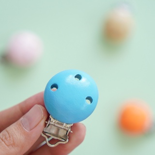 KẸP TI GỖ TRÒN CHO BÉ