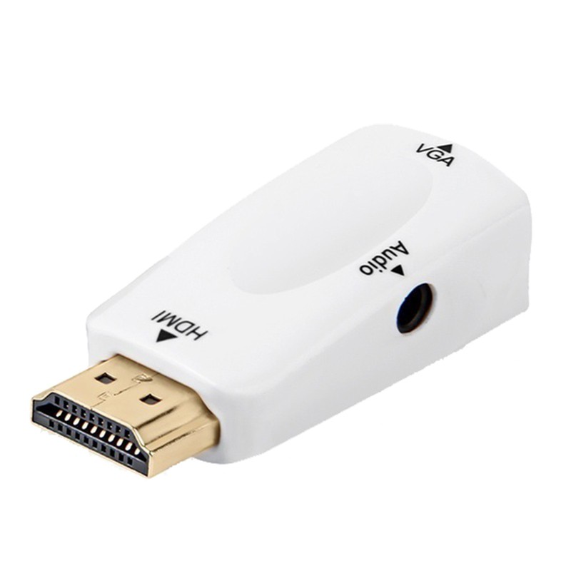 1080P HDMI Male to VGA Female Adapter Video Converter with Audio Outp | BigBuy360 - bigbuy360.vn