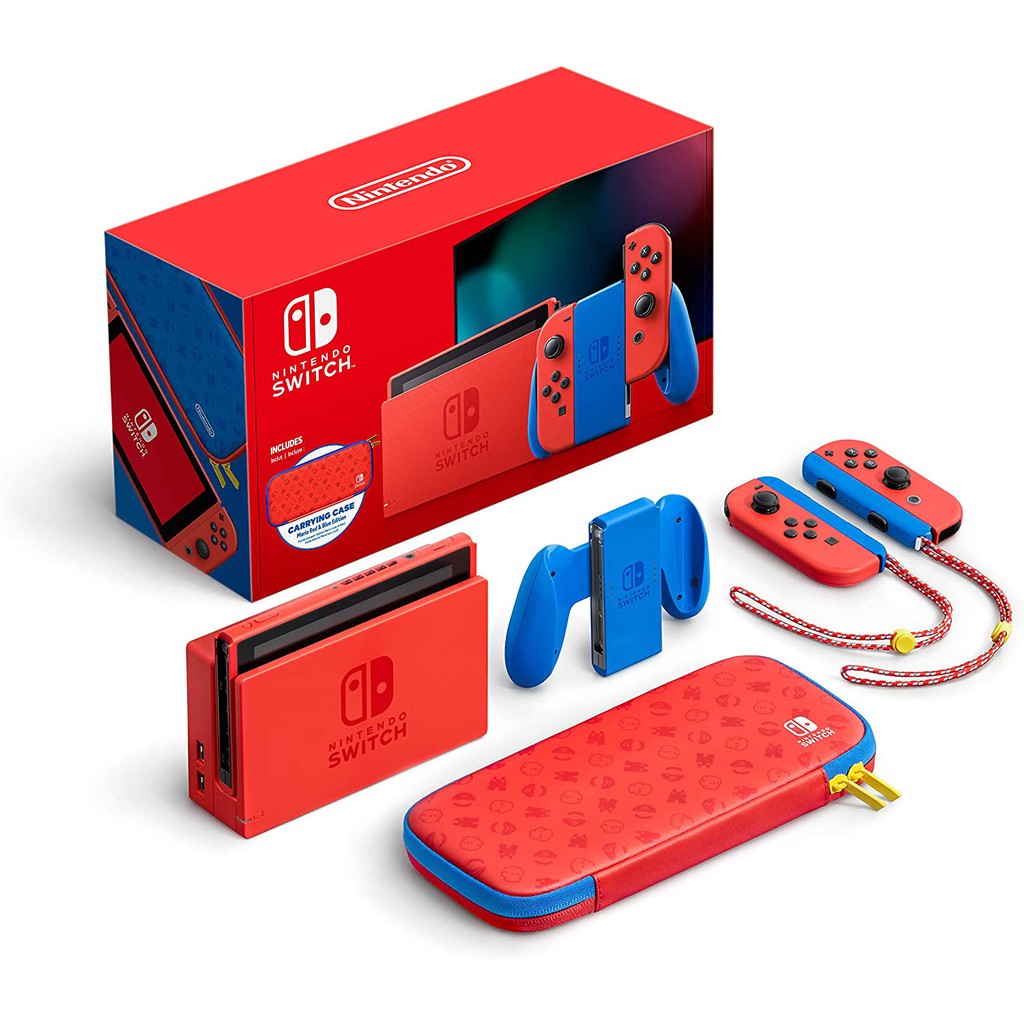 Nintendo Switch Console Mario Red & Blue Edition