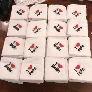 Gói 10 Chiếc Khăn Sữa Papa Mama