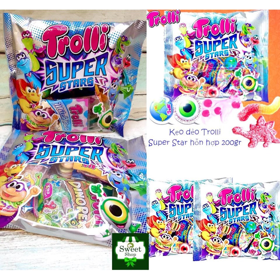 Kẹo Trolli Super Stars Đức