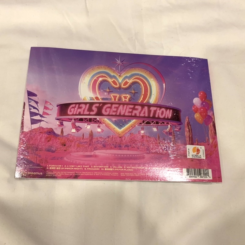 Album nhạc SNSD Forever1 nguyên sealed
