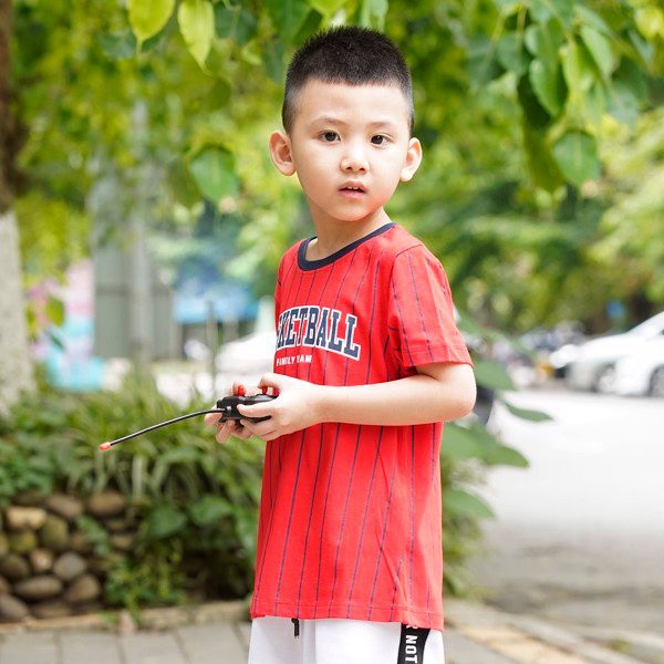 ÁO PHÔNG TRẺ EM GIA ĐÌNH ĐI BIỂN IN CHỮ