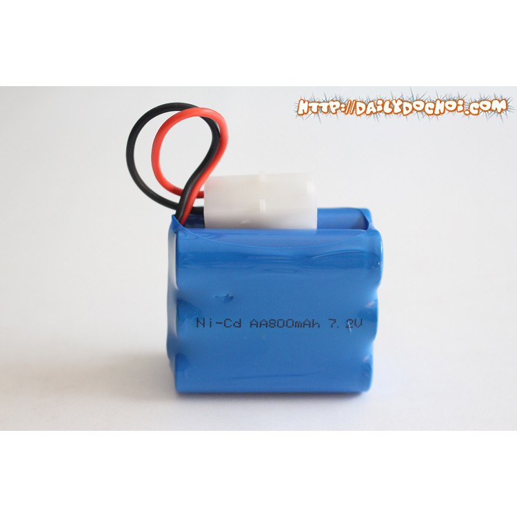 [saigonsg] Pin sạc 7.2V 800mAh xếp 2 tầng 