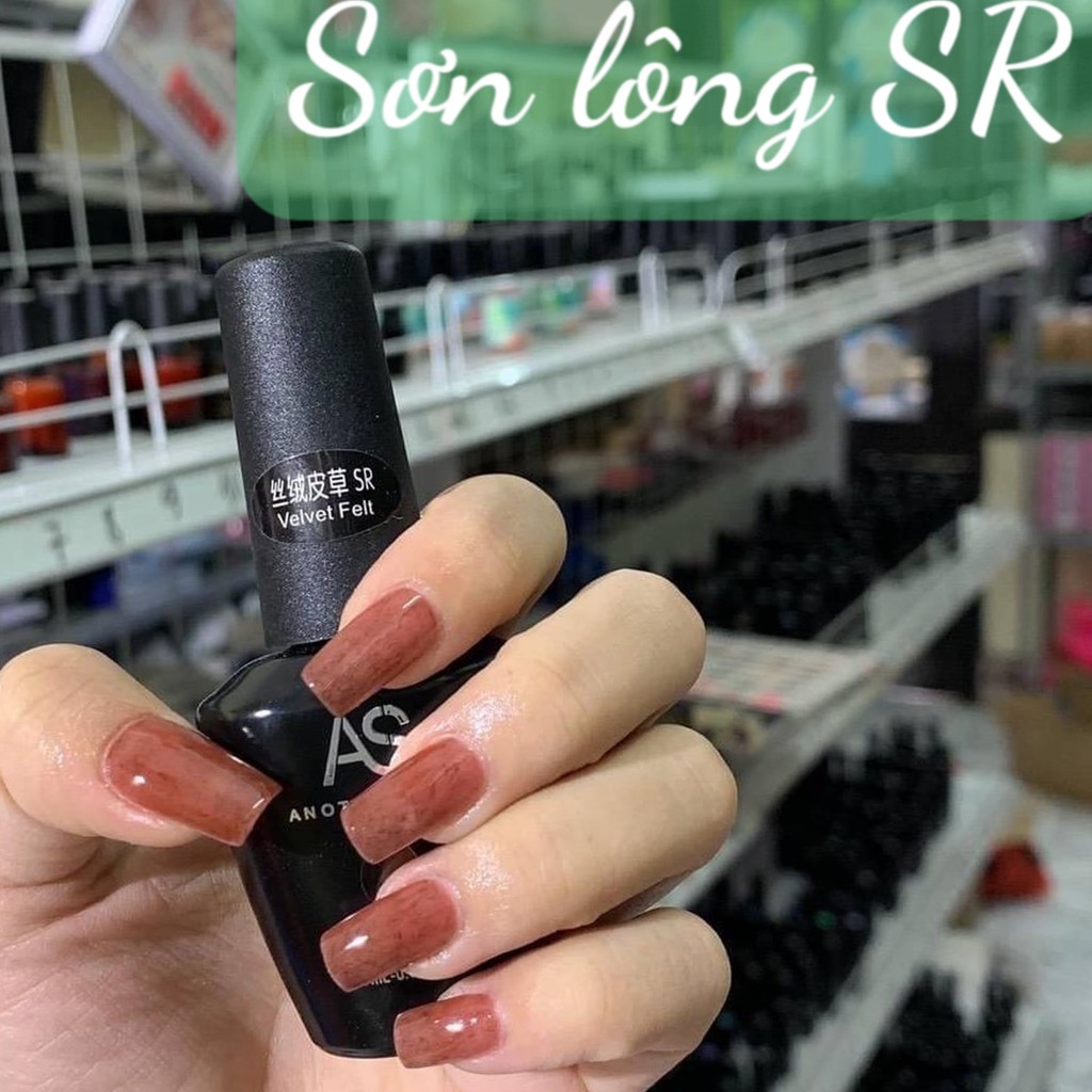 Sơn gel AS sơn lông ( mã SR - chai đen )