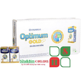 24 hộp Sữa bột pha sẵn VInamilk Optimum Gold 110ml