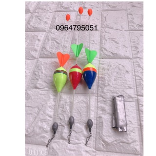 Bộ phao câu lục đầu cần 3c