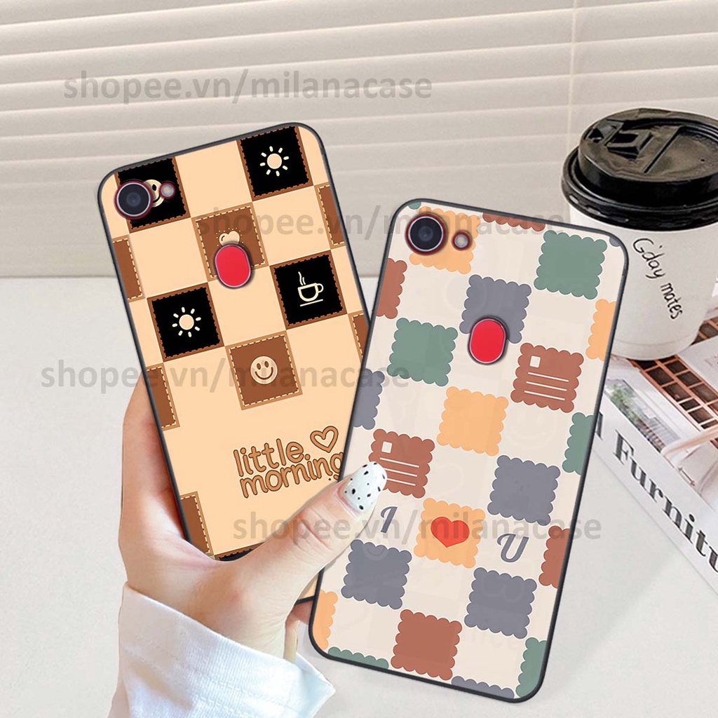 Ốp Oppo F5 / F5 Youth / F7 caro họa tiết nhiều màu sắc siêu đẹp thời trang cá tính