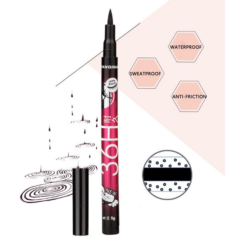 [Hàng mới về] Kẻ mắt YANQINA 4 màu tùy chọn chống thấm nước cao cấp | BigBuy360 - bigbuy360.vn