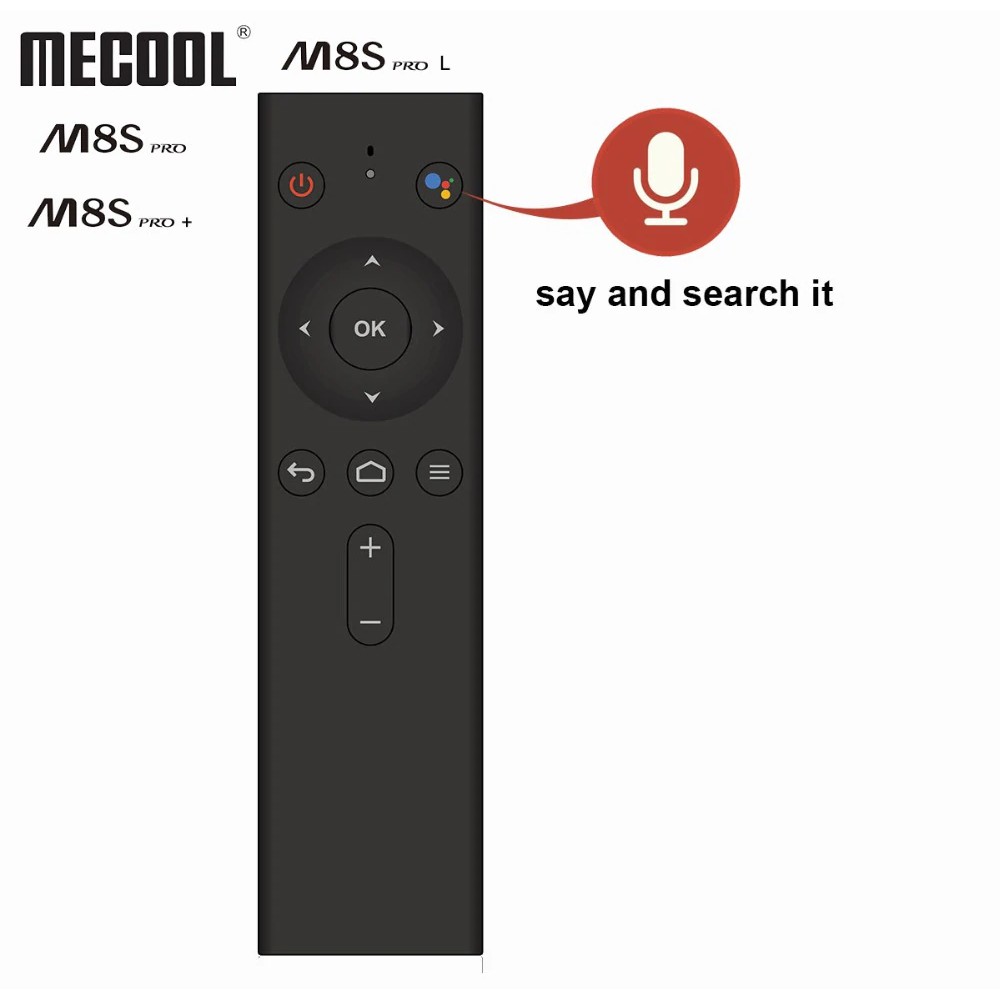 Điều khiển từ xa cho Mecool Android TV Box Mecool M8S PRO L và phụ kiện