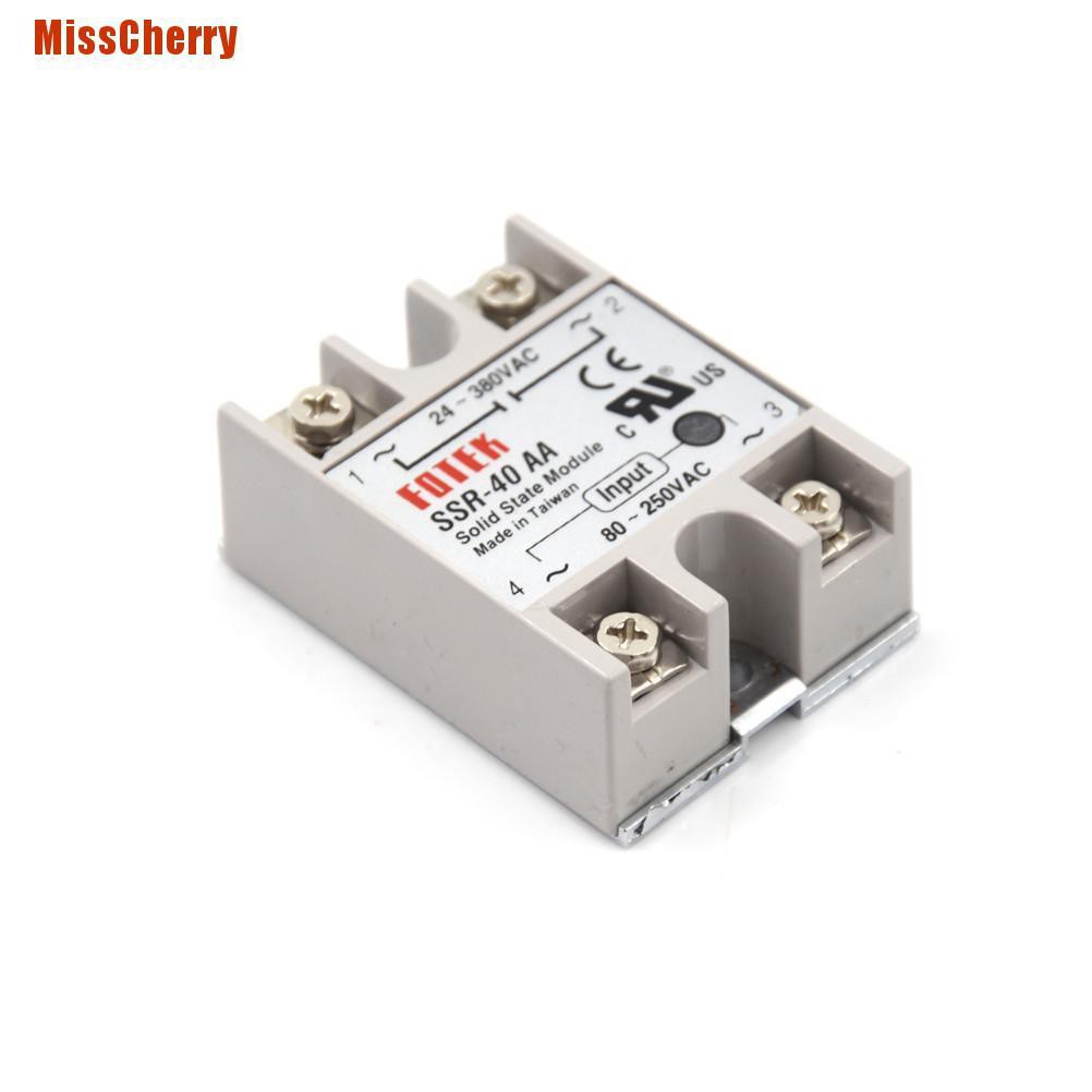 Rơ Le Thái Lan Chất Lượng Cao Ssr-40aa-h 40a Ac 90-480v