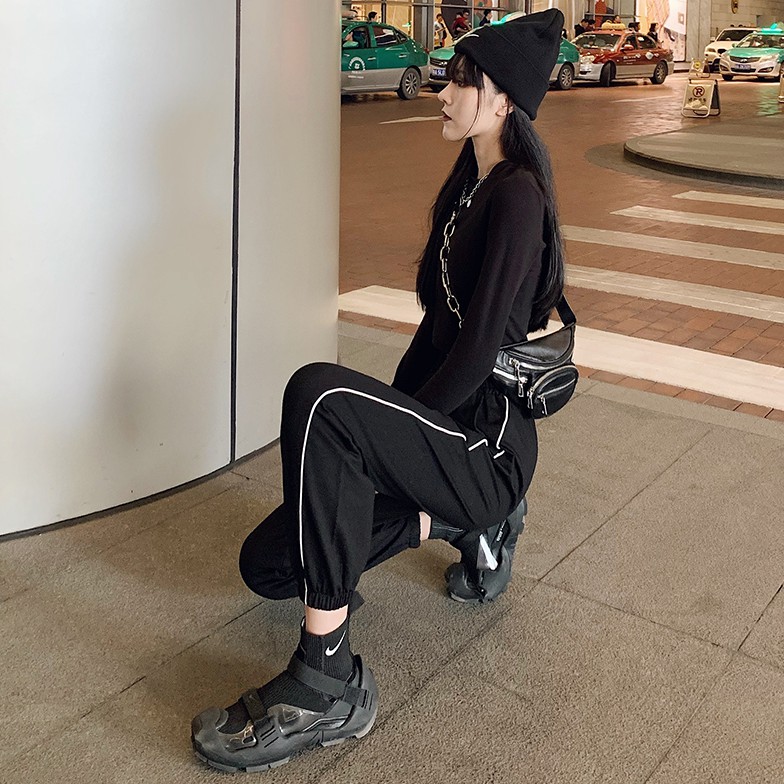 [Size M] Quần thun thể thao Ulzzang Quảng Châu QDT2
