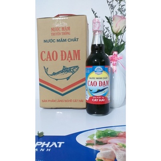 Mắm chắt CAO ĐẠM - Nước mắm chắt nguyên chất Cát Hải chính hãng 100%