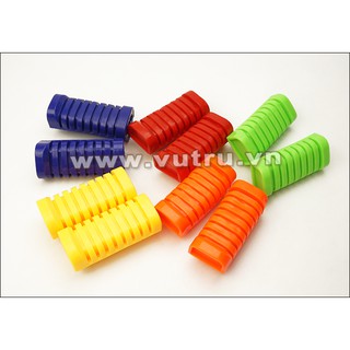 Cặp gác chân trước cao su màu