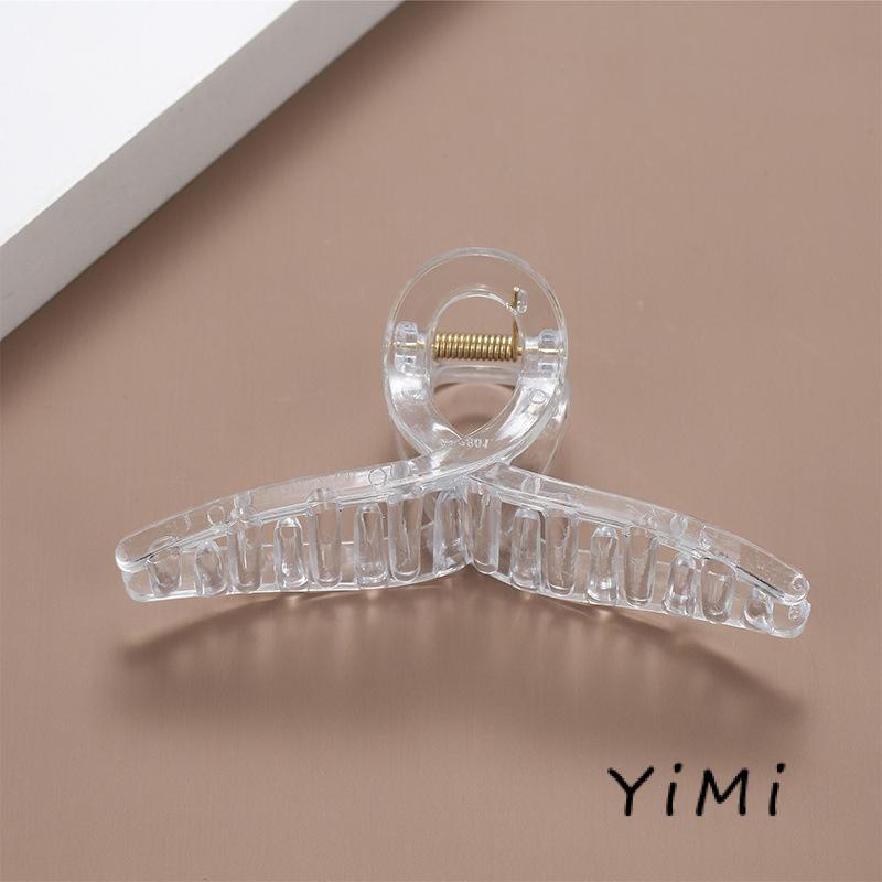 Kẹp tóc cỡ lớn trong suốt phong cách Hàn Quốc tinh tế thời trang