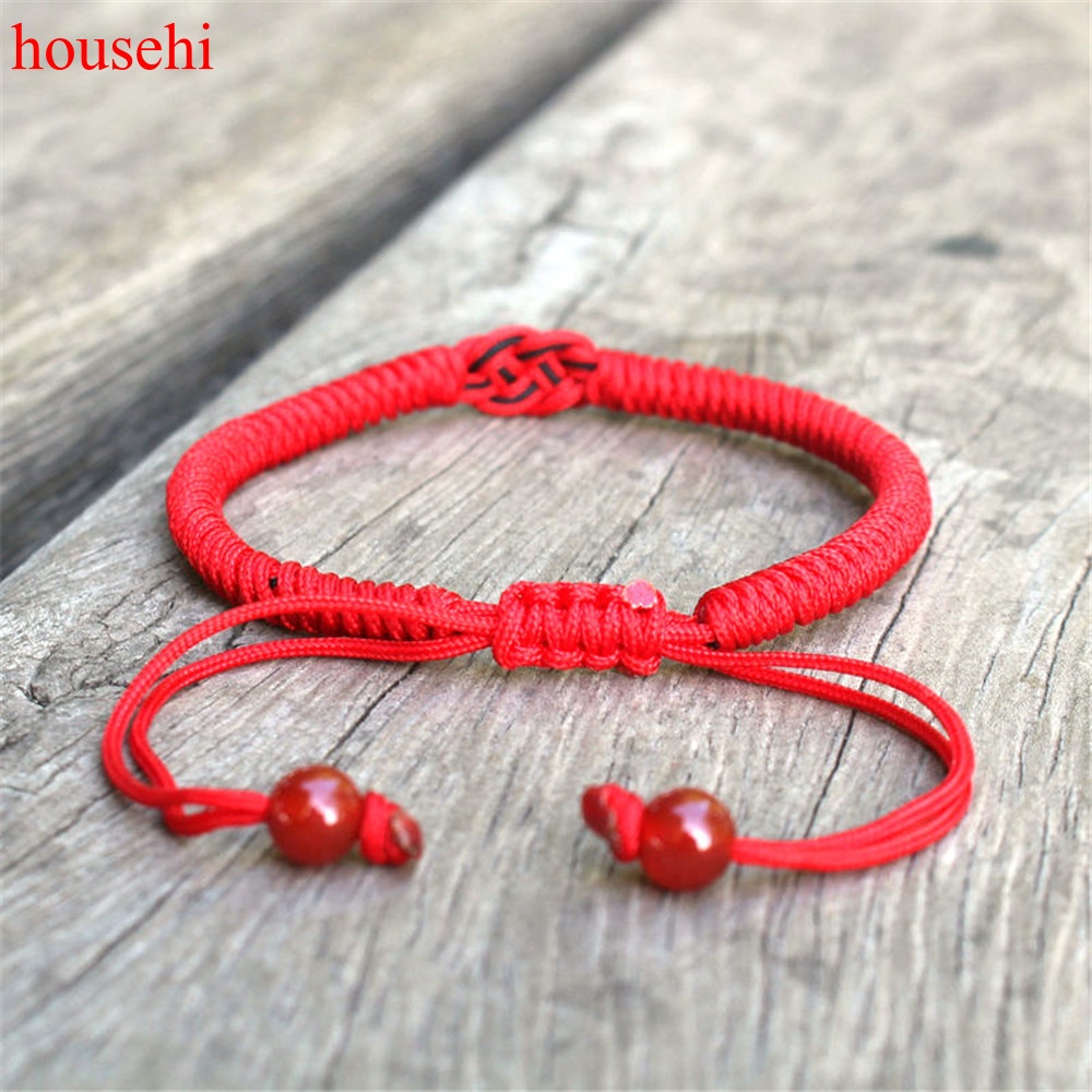 Vòng đeo tay chỉ đỏ may mắn thời trang cho nam nữ