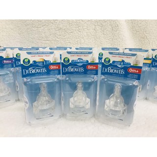 Núm ti Dr Brown cổ hẹp level 1, 2, 3, 4 nhập Mỹ