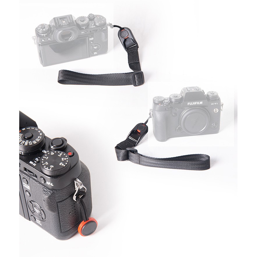 Dây đeo cổ / cổ tay kiểu Peaking Design cho máy ảnh CANON NIKOn SONY FUJIFILM...