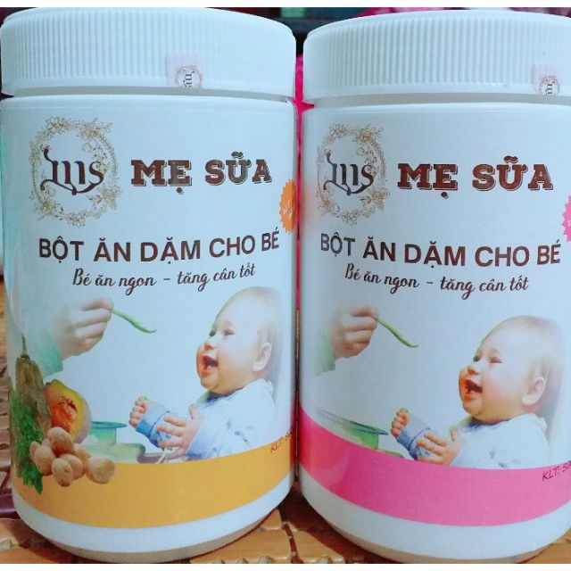 BỘT ĂN DẶM MẸ SỮA