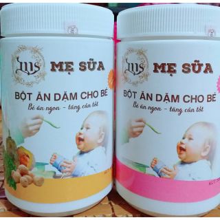 Bột ăn dặm mẹ sữa