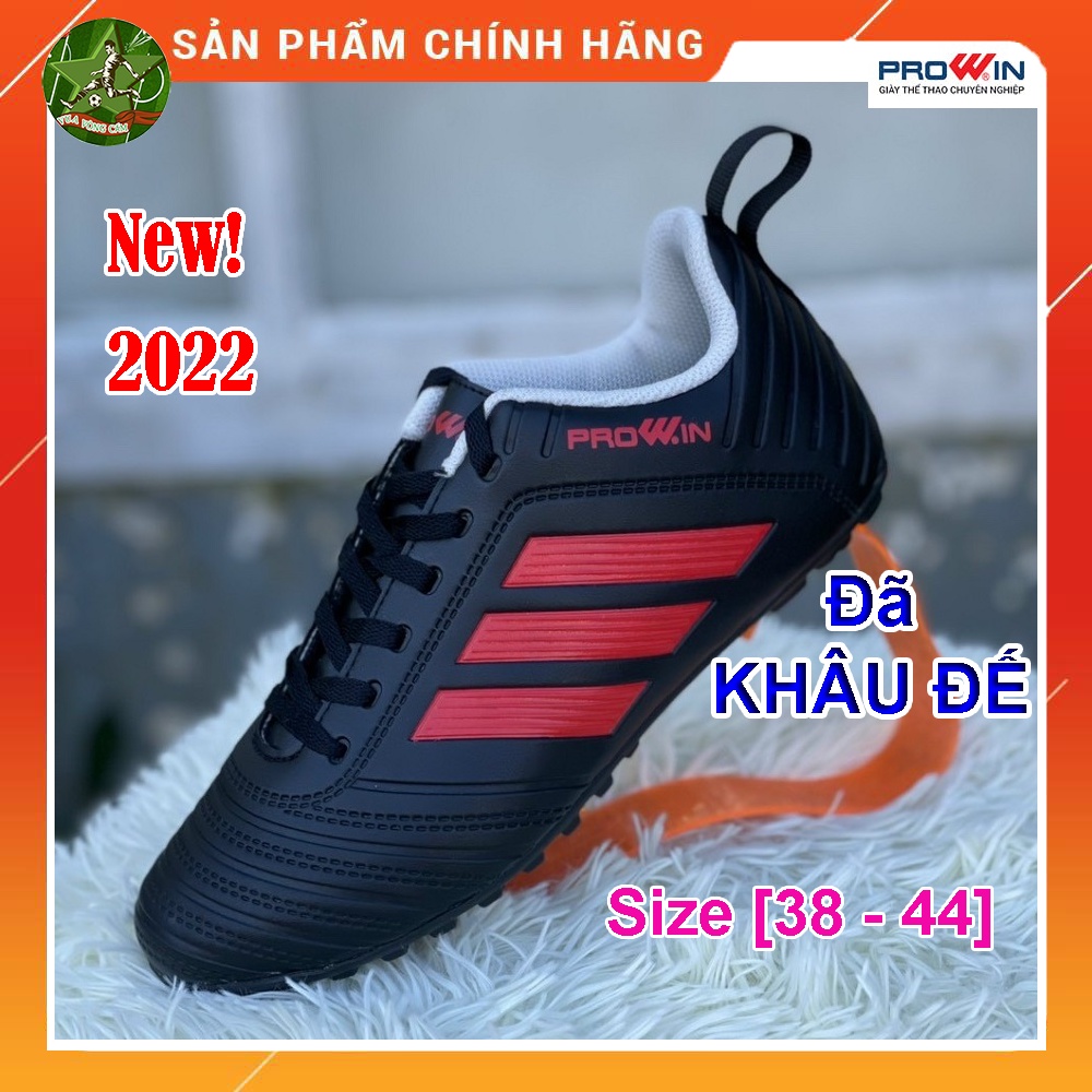 Giày Bóng đá ProWin PW 150 - Giày Đá banh 3 sọc - Chính hãng ProWin VietNam - Giày Đá Bóng Sân Cỏ Nhân Tạo