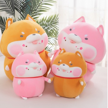 Shiba bông má hồng G3b34 gấu bông chó bông cute dễ thương 30cm