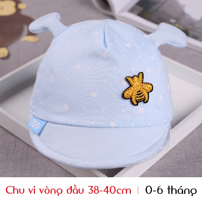 Nón Cho Bé [0-4 tháng] Mũ lưỡi trai tai thỏ cực đẹp cho bé siêu dễ thương HOT Nón Chống Nắng Cho Bé Sơ Sinh