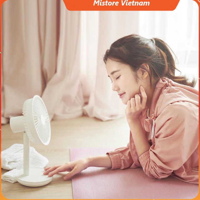 Quạt để bàn tích điện Xiaomi Solove F5 pin 4000mAh