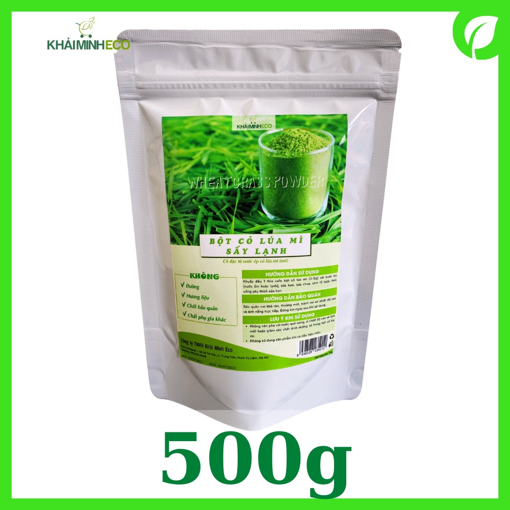 Bột cỏ lúa mì non nhập khẩu 500g