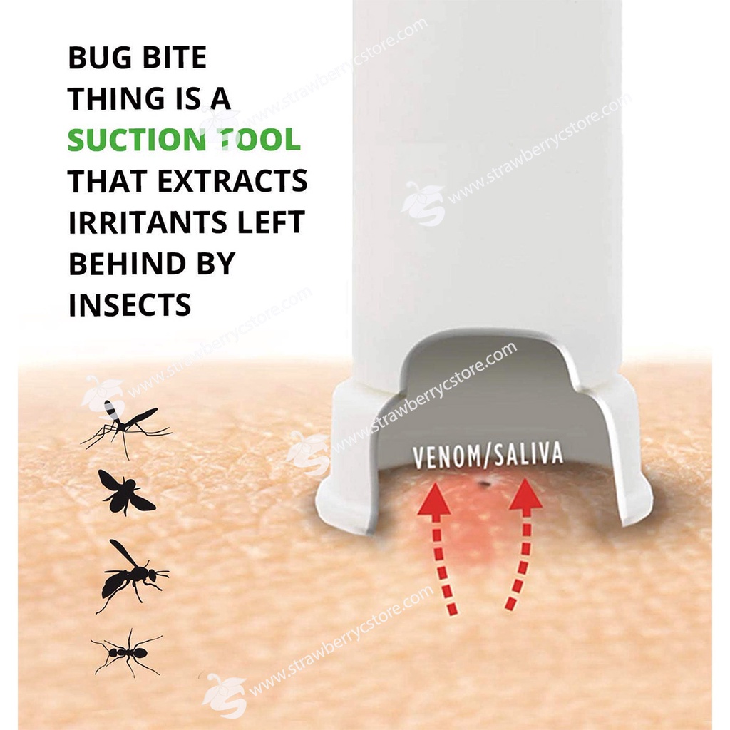 Công Cụ Hút Nọc Độc Côn Trùng Bug Bite Thing Suction Tool, Poison Remover, Natural Insect Bite Relief