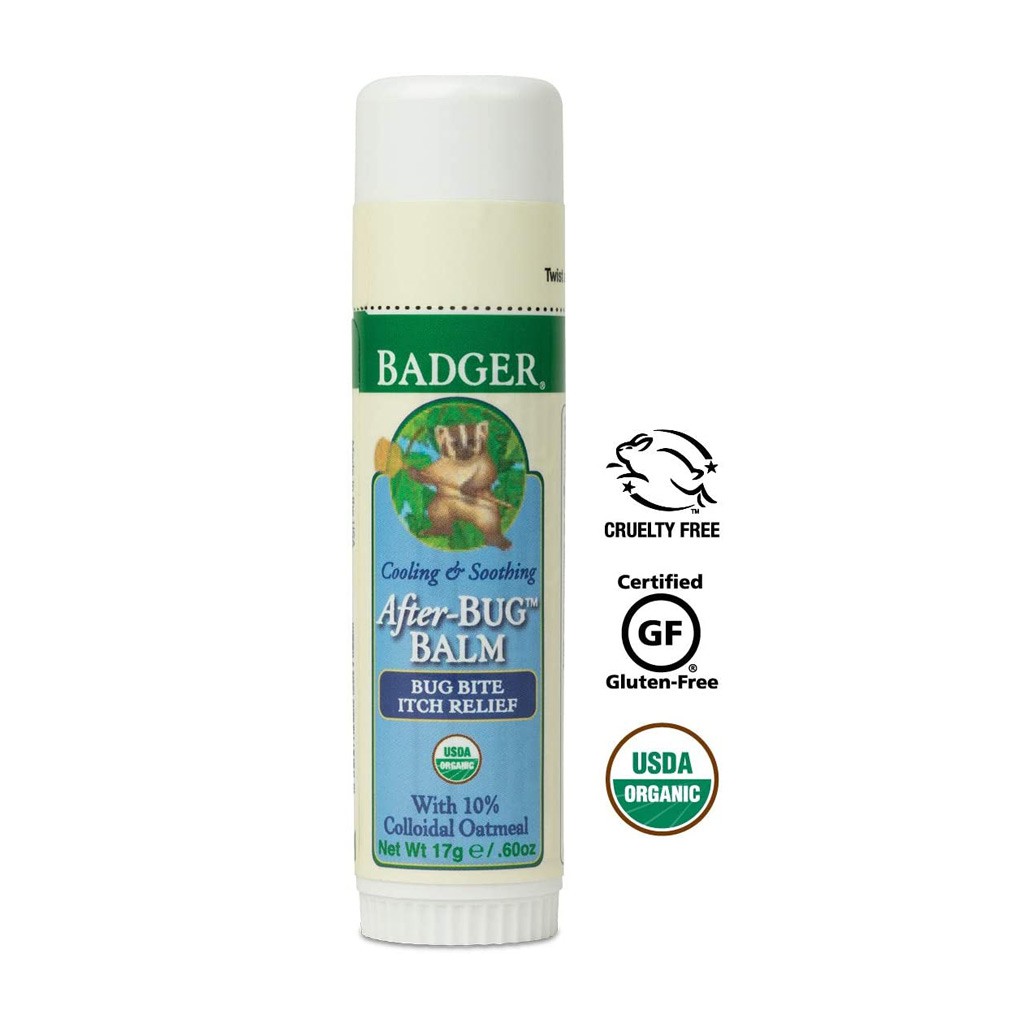 Badger - Sáp Hữu Cơ Giảm Ngứa Do Muỗi Và Côn Trùng Cắn - After Bug Balm - 17gr [USDA Organic]