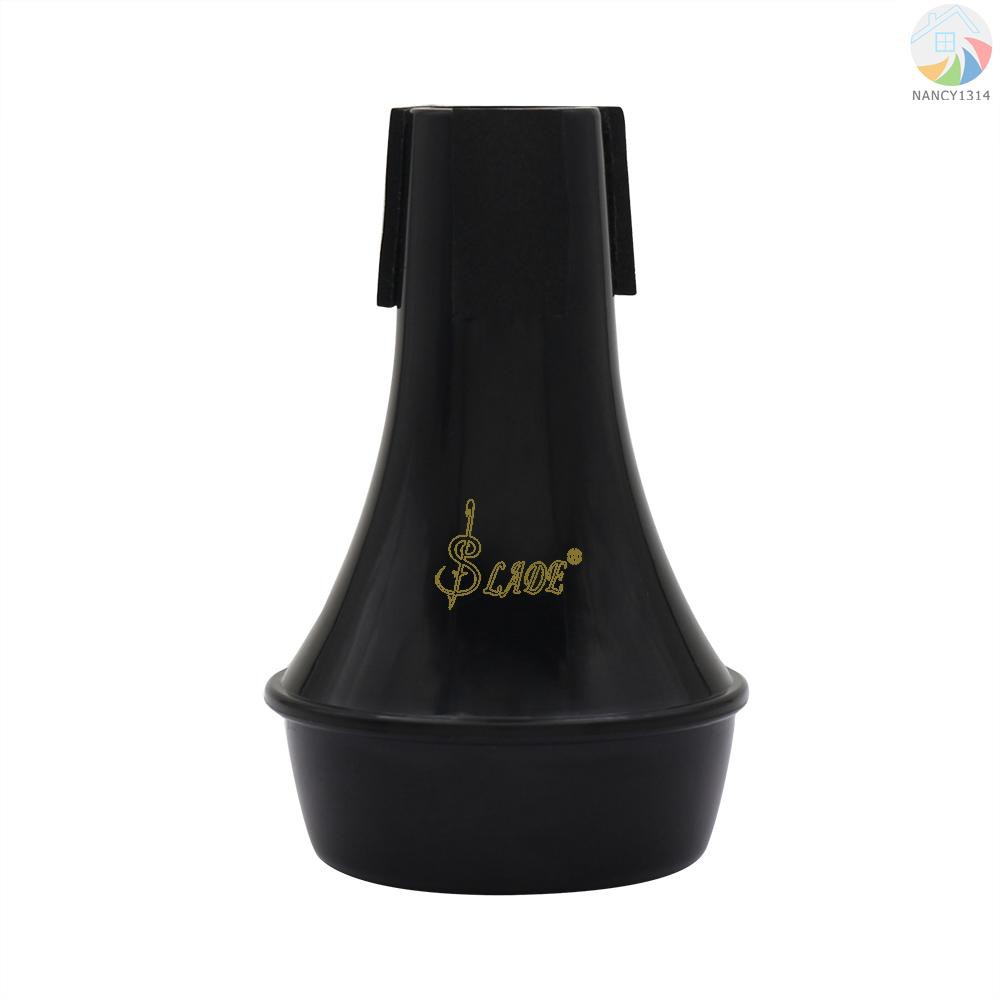 Bộ giảm thanh thẳng yên tĩnh bằng nhựa ABS trọng lượng nhẹ mini cho kèn trumpet