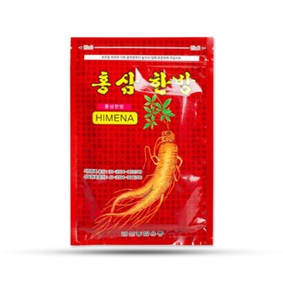 Cao dán hồng sâm himena đỏ hàn quốc chính hãng gói 20 miếng
