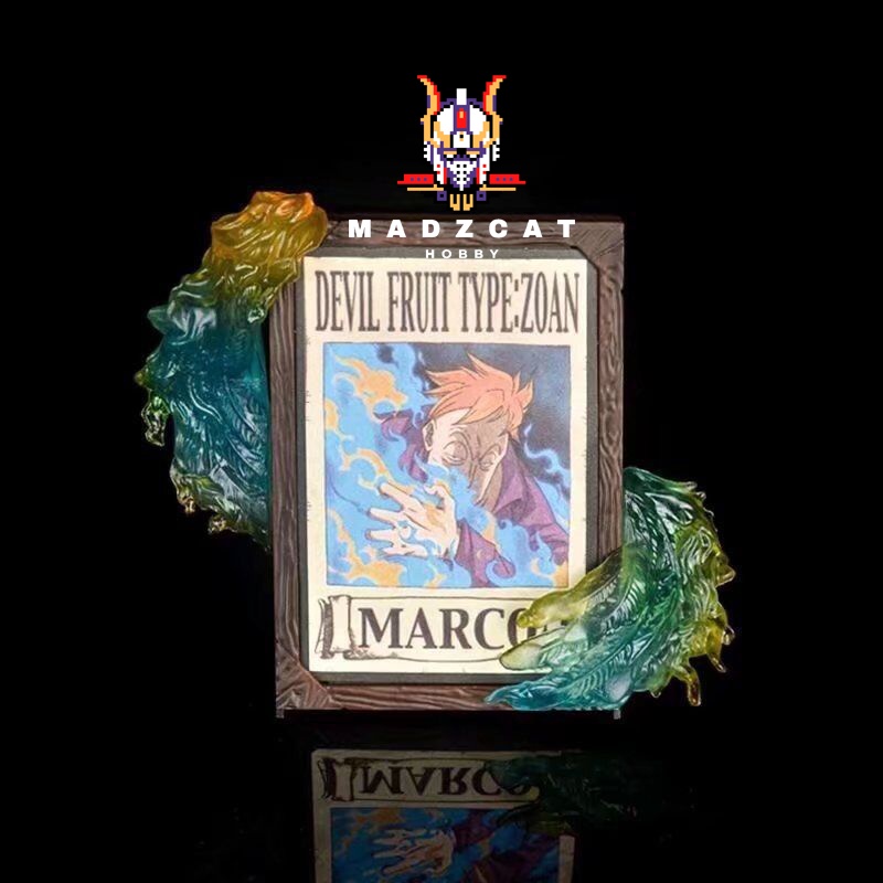Mô hình One Piece khung ảnh 3D  9cm