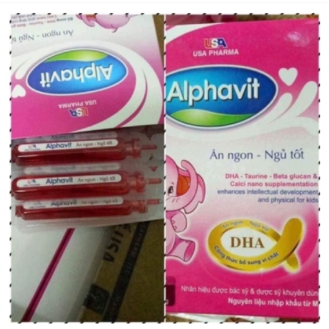 ALPHAVIT ĂN NGON NGỦ TỐT CHO BÉ