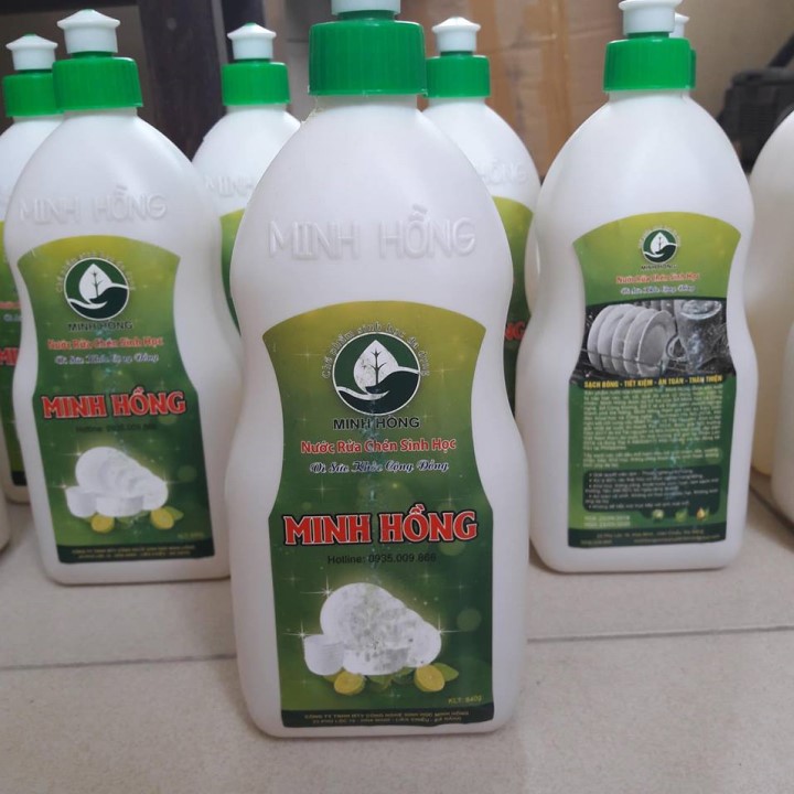 [Nhập HC1712 giảm 10%]Nước rửa chén sinh học Minh Hồng