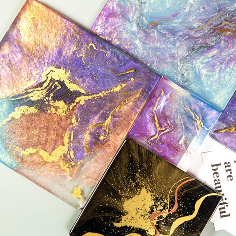 Bột Mica Cao Cấp 4 Màu 10g Tạo Hiệu Ứng Ánh Kim Sắc Tố Cao