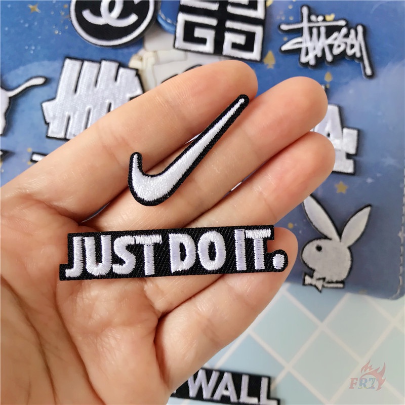 Miếng vá quần áo logo mini dạng ủi trang trí thủ công