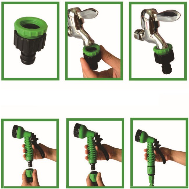 Vòi xịt thông minh Magic Hose tăng áp 7.5m