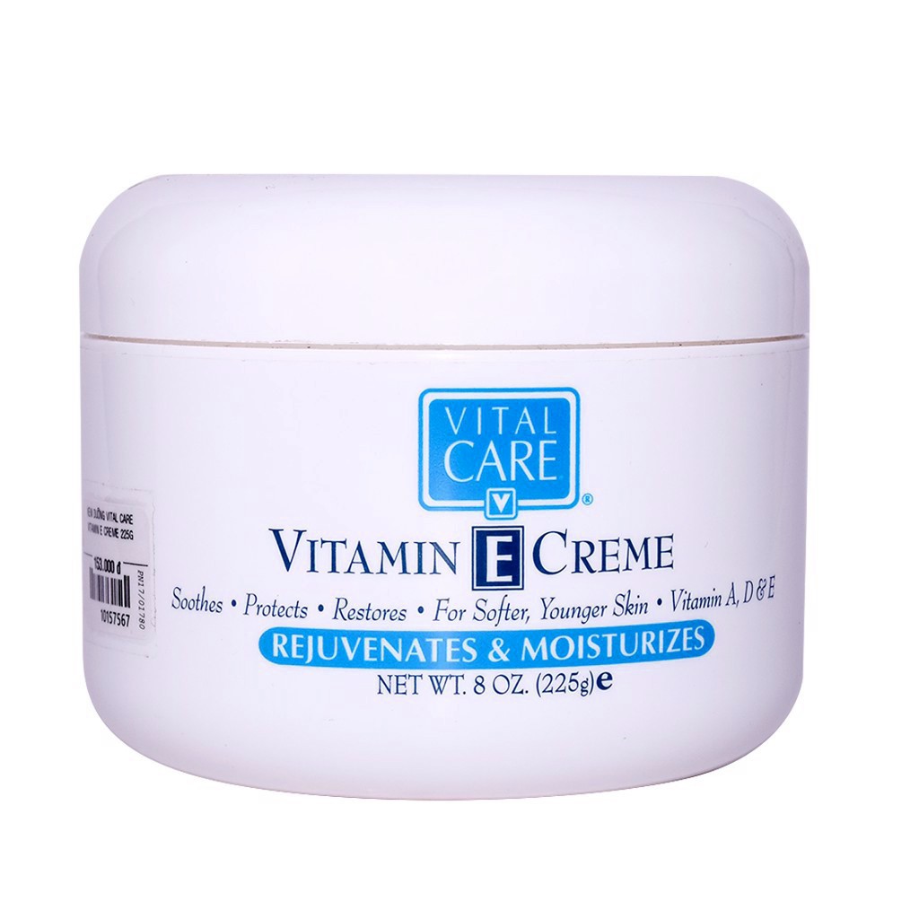 Kem dưỡng ẩm toàn thân Vital Care Vitamin E Cream 225g