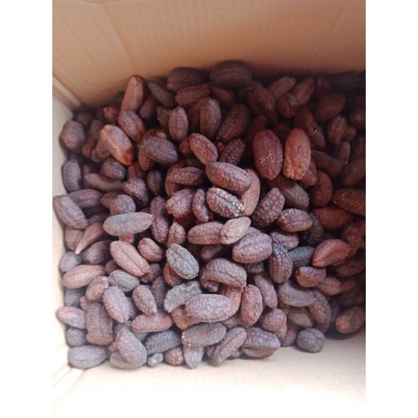 1kg chuối hột bóc vỏ phơi khô  Tây Bắc
