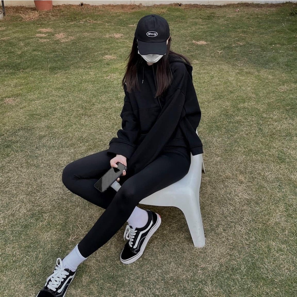 Quần legging UNIU SUNSHINE cạp cao dài nâng mông gen bụng xiết eo vải dày Umi ôm body